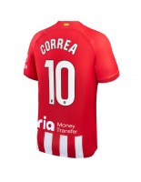 Atletico Madrid Angel Correa #10 Domácí Dres 2023-24 Krátký Rukáv